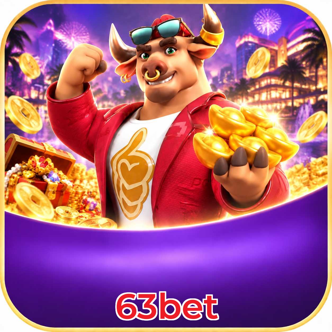 Catálogo de slots da 63bet com RTP médio de 96,52%
