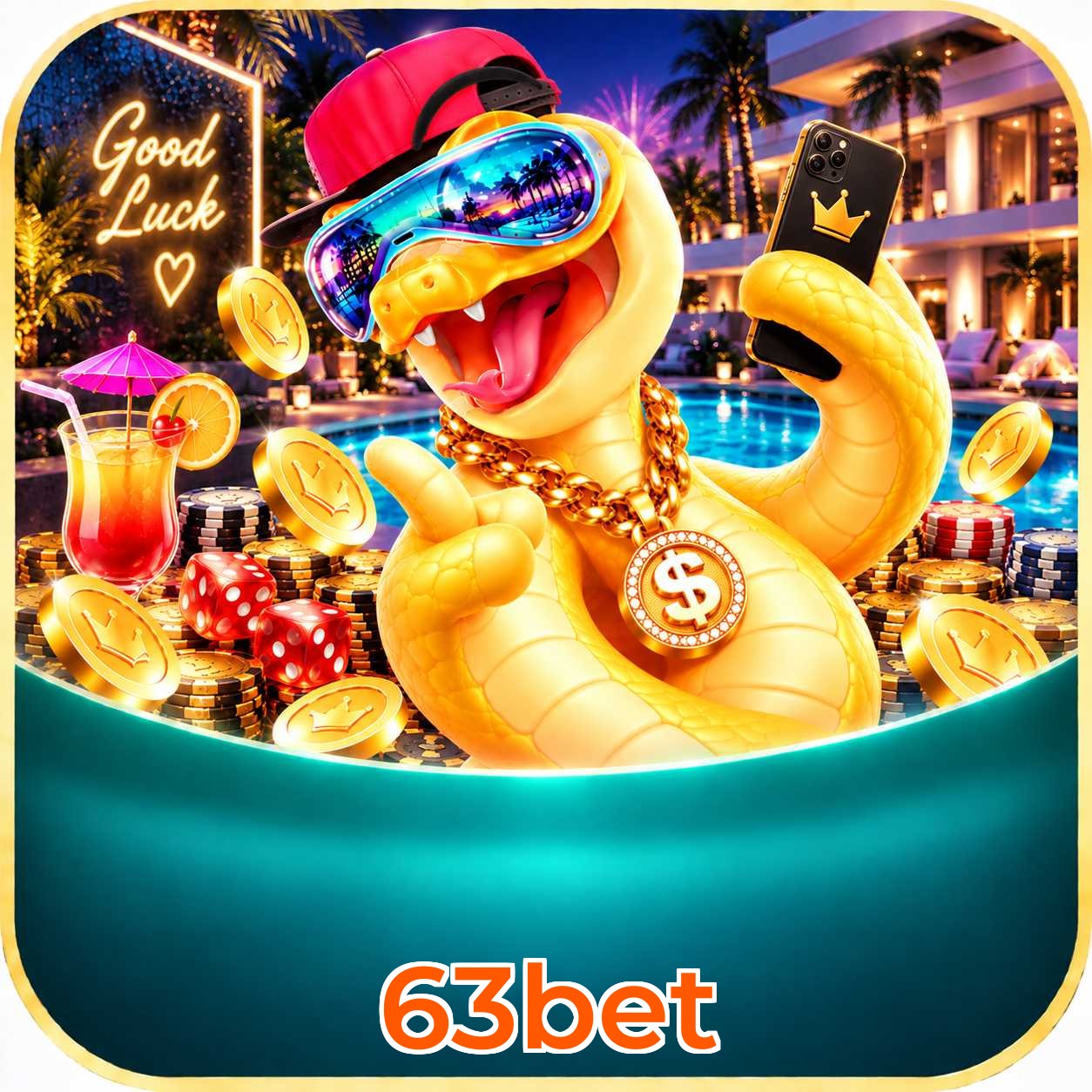 Cassino ao vivo da 63bet com dealers reais e mesas HD