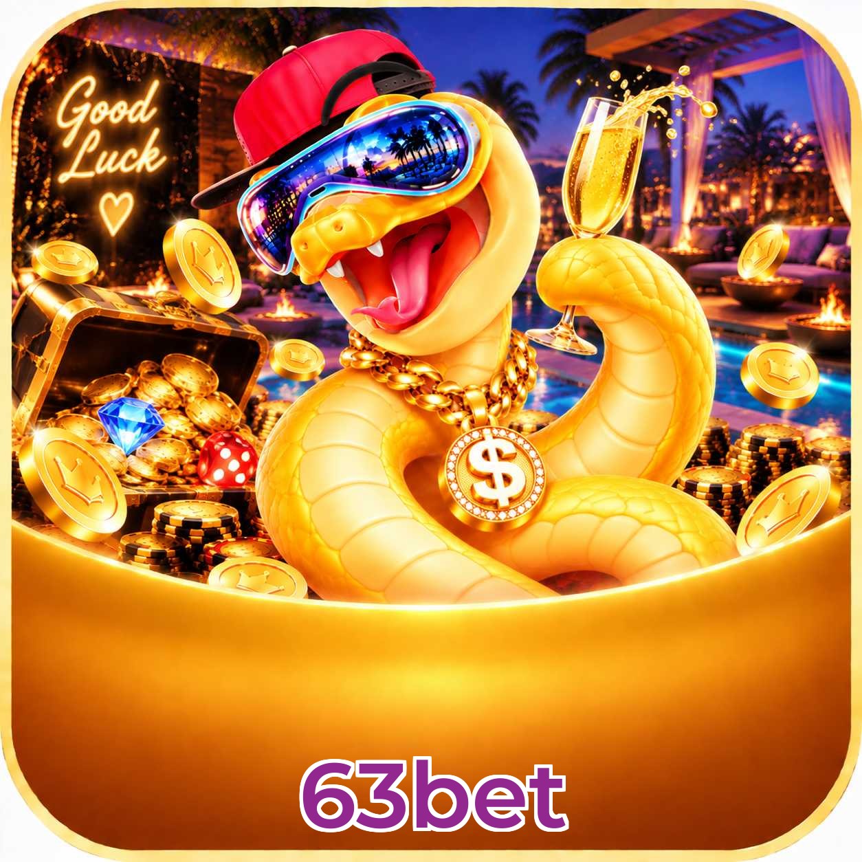 Página oficial da 63bet no Facebook com promoções e suporte